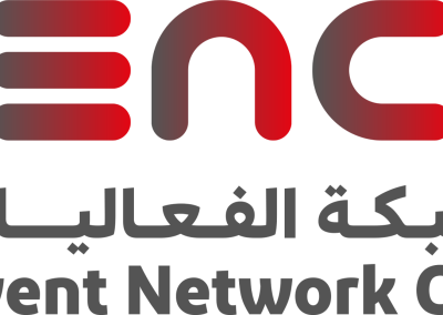 الشعار الرسمي لشركة شبكة الفعاليات المحدودة